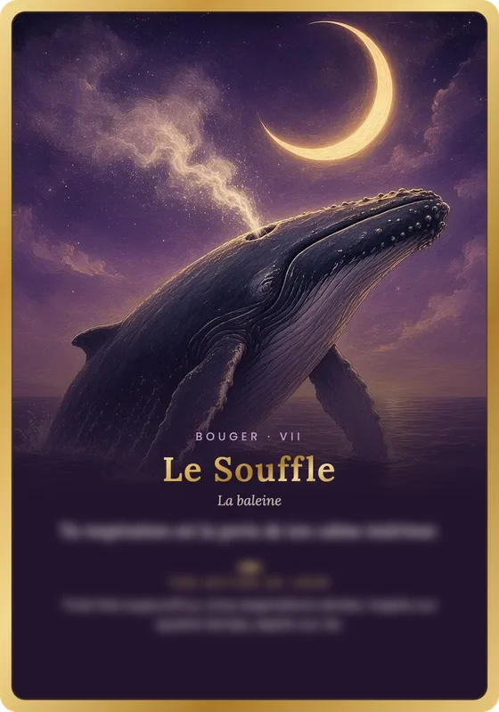 Le Souffle · La baleine